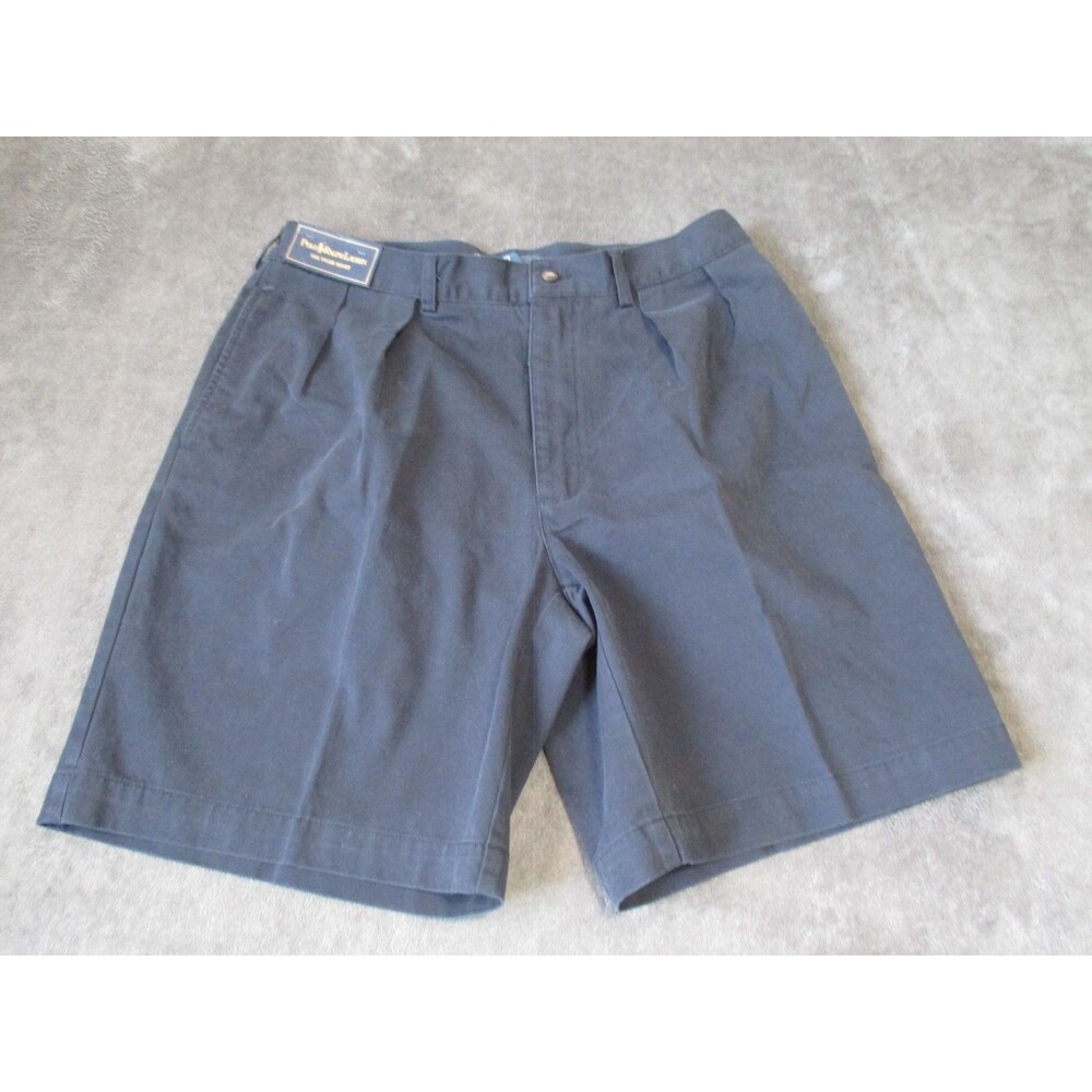 Polo Ralph Lauren Tyler Shorts Mens 35 Pleated Chino Black